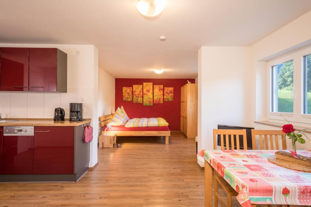 Ferienhof Weber Wohnung Fichte Neukirch  Buitenkant foto