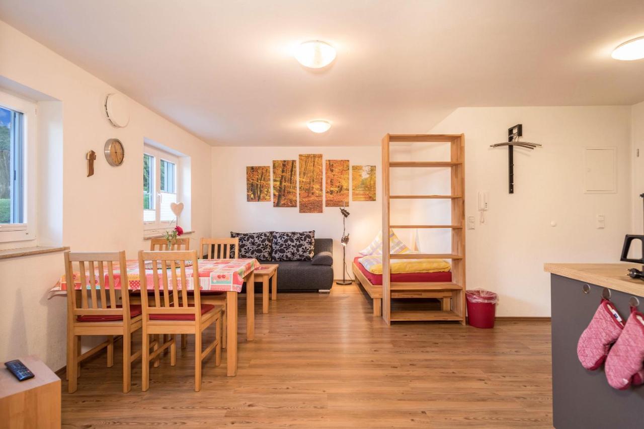 Ferienhof Weber Wohnung Fichte Neukirch  Buitenkant foto